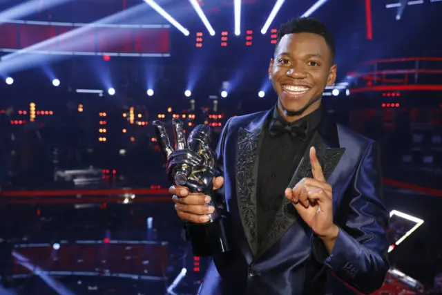 THE VOICE -- "Live Finale" Episode 1219B -- Pictured: Chris Blue -- (Photo by: Trae Patton/NBC)