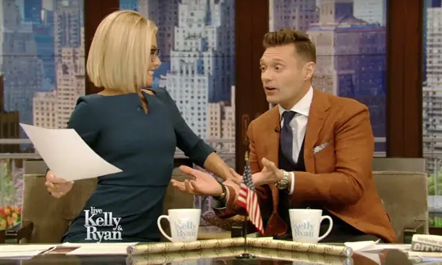 kelly ripa ryan seacrest talk american idol