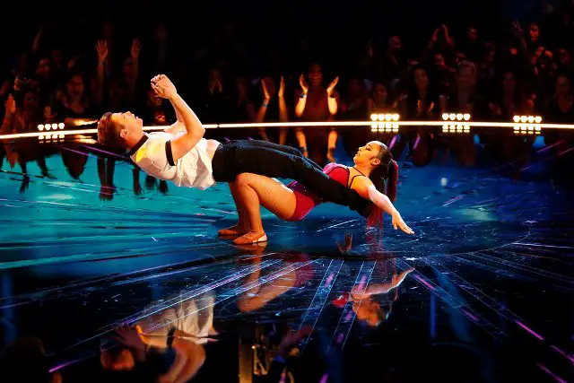 WORLD OF DANCE -- ?Duels? Episode 106 -- Pictured: Luke & Jennalyn -- (Photo by: Justin Lubin/NBC)