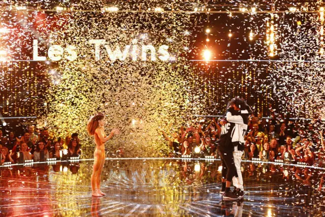 WORLD OF DANCE -- "World Final" Episode 110 -- Pictured: (l-r) Eva Igo, Les Twins -- (Photo by: Justin Lubin/NBC)