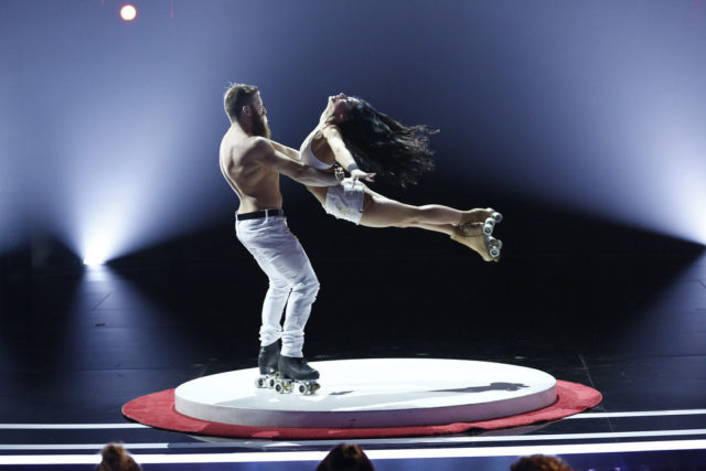 AMERICA'S GOT TALENT -- "Judge Cuts" Episode 1210 -- Pictured: Billy & Emily England -- (Photo by: Justin Lubin/NBC)