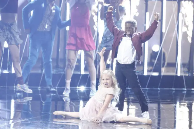 AMERICA'S GOT TALENT -- "Live Show 1" -- Pictured: Artyon and Paige -- (Photo by: Trae Patton/NBC)