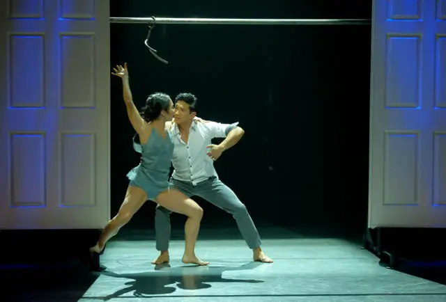 SO YOU THINK YOU CAN DANCE: TOP 6 TO 4: Top 6 contestant Koine Iwasaki (L) and all-star Marko Germar (R) perform a Contemporary routine to “You’re The Last Thing On My Mind” choreographed by Mandy Korpinen & Elizabeth Petrin on SO YOU THINK YOU CAN DANCE airing Monday, September 11 (8:00-10:00 PM ET live/PT tape-delayed) on FOX. ©2017 FOX Broadcasting Co. Cr: Adam Rose