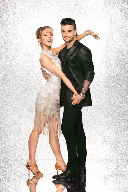 Lindsey Stirling and Mark Ballas