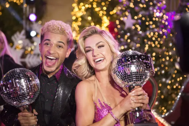 DANCING WITH THE STARS - "Episode 2511" - Dancing with the Stars (ABC/Adam Rose) JORDAN FISHER, LINDSAY ARNOLD