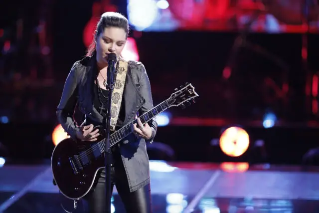 THE VOICE -- "Playoff Rounds" -- Pictured: Moriah Formica -- (Photo by: Tyler Golden/NBC)