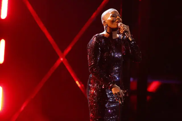 THE VOICE -- "Live Top 12" Episode 1317A -- Pictured: Janice Freeman -- (Photo by: Trae Patton/NBC)