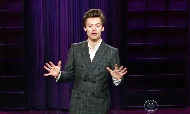 Harry Styles Hosts the Late Late Show