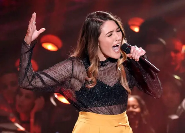 THE FOUR: BATTLE FOR STARDOM: Challenger Kendyle Paige in the “Week Four” episode of FOX’s all-new singing competition series, THE FOUR: BATTLE FOR STARDOM airing Thursday, Jan. 25 (8:00-10:00 PM ET/PT) on FOX. CR: FOX. © 2018 FOX Broadcasting.
