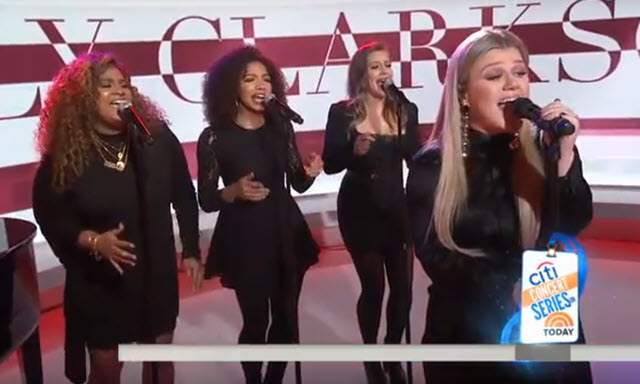 Kelly Clarkson Today Show Feb 2018