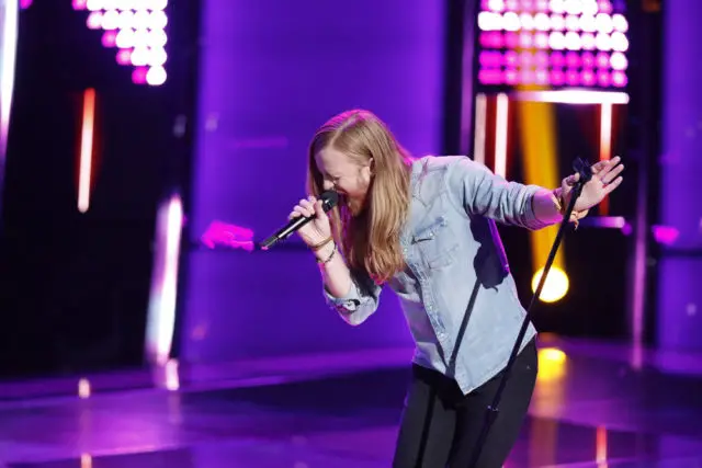 THE VOICE -- "Blind Auditions" -- Pictured: Wilkes -- (Photo by: Tyler Golden/NBC)
