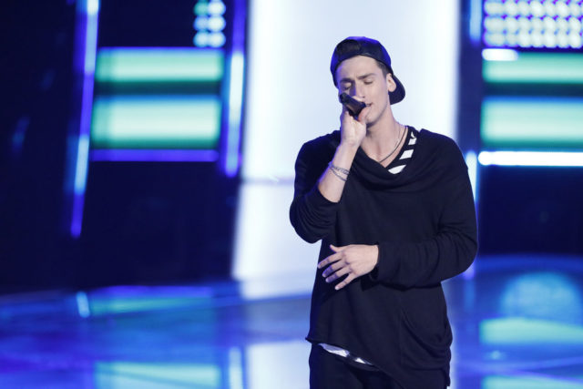THE VOICE -- "Blind Auditions" -- Pictured: Jorge Eduardo -- (Photo by: Tyler Golden/NBC)