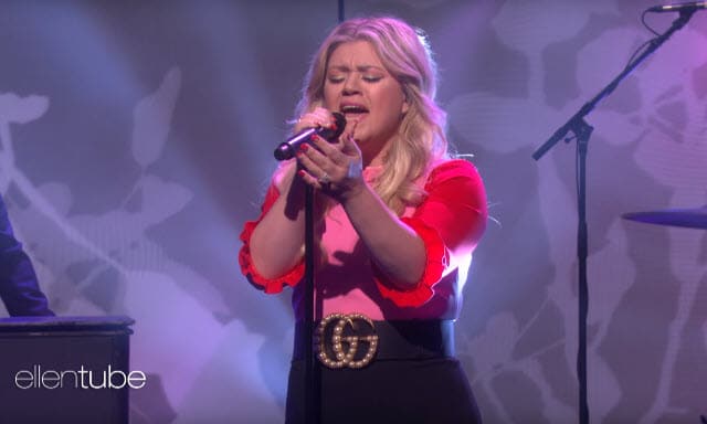 Kelly Clarkson Ellen Show 2018