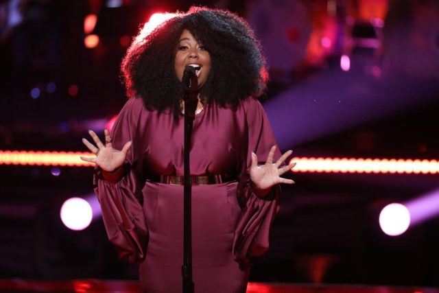 THE VOICE -- "Knockout Rounds" -- Pictured: Kyla Jade -- (Photo by: Tyler Golden/NBC)