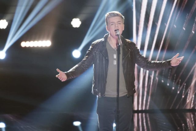 AMERICAN IDOL - "117 (Top 5)" - The stakes are high as the Top 5 finalists perform in hopes of winning AmericaÕs vote and making it through to the finals, as the search for AmericaÕs next superstar continues on its new home on AmericaÕs network, The ABC Television Network, SUNDAY, MAY 13 (8:00-10:01 p.m. EDT, 5:00-7:01 p.m. PDT). (ABC/Eric McCandless) CALEB LEE HUTCHINSON