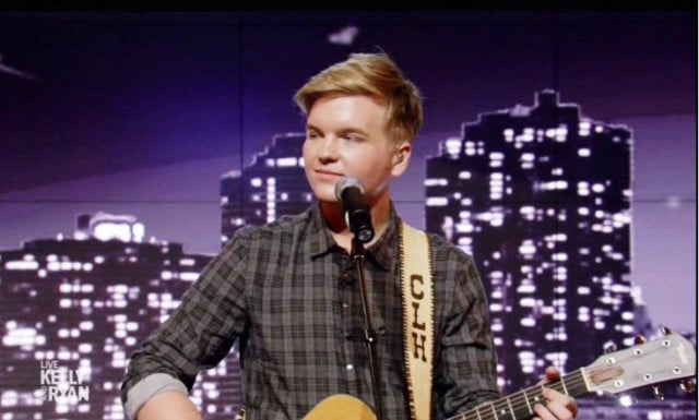 Caleb Lee Hutchinson Live with Kelly and Ryan