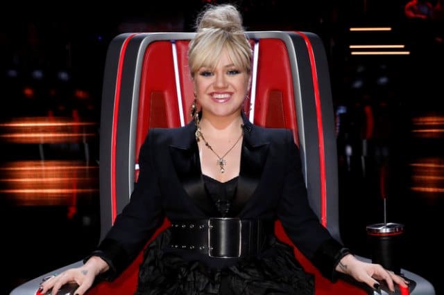 THE VOICE -- "Live Semi Finals" Episode 1418B -- Pictured: Kelly Clarkson -- (Photo by: Trae Patton/NBC)
