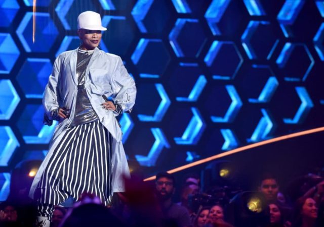 THE FOUR: BATTLE FOR STARDOM: Contestant Sharaya J performs in the "Week Three" episode of THE FOUR: BATTLE FOR STARDOM airing Thursday, June 21 (8:00-10:00 PM ET/PT) on FOX. CR: Ray Mickshaw / FOX. © 2018 FOX Broadcasting Co.