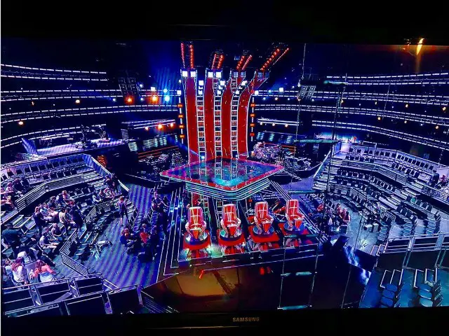 The Voice Season 15 Universal Studios Set