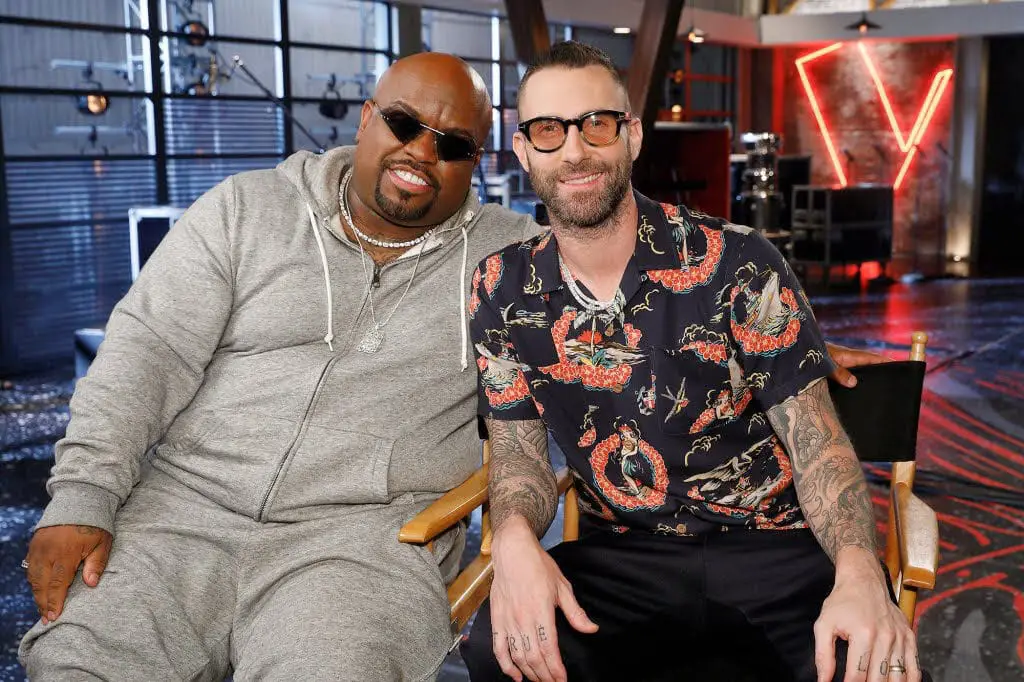 Adam Levine and CeeLo Green The Voice