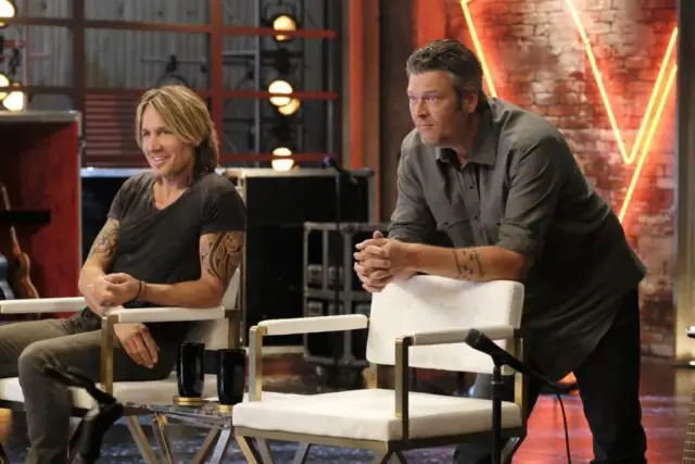 Keith Urban and Blake Shelton The Voice