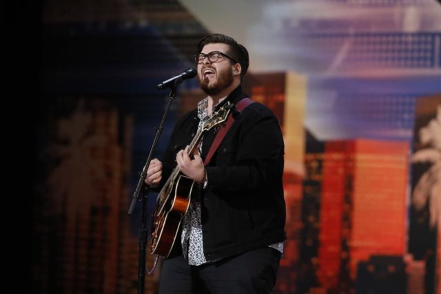 AMERICA'S GOT TALENT -- "Auditions 3" Episode 1303 -- Pictured: Noah Guthrie -- (Photo by: Trae Patton/NBC)