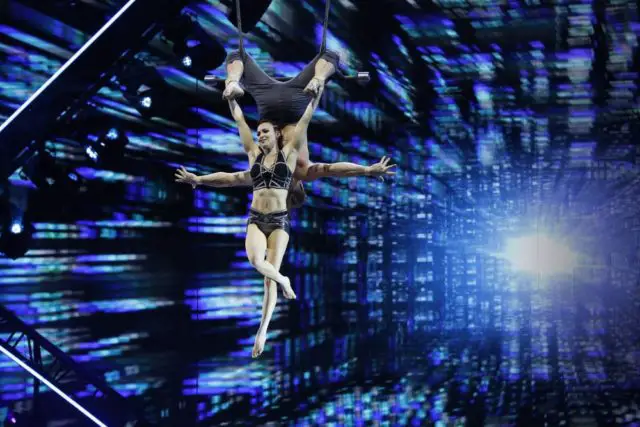 AMERICA'S GOT TALENT -- "Live Quarter Finals 2" Episode 1313 -- Pictured: Duo Transcend -- (Photo by: Trae Patton/NBC)