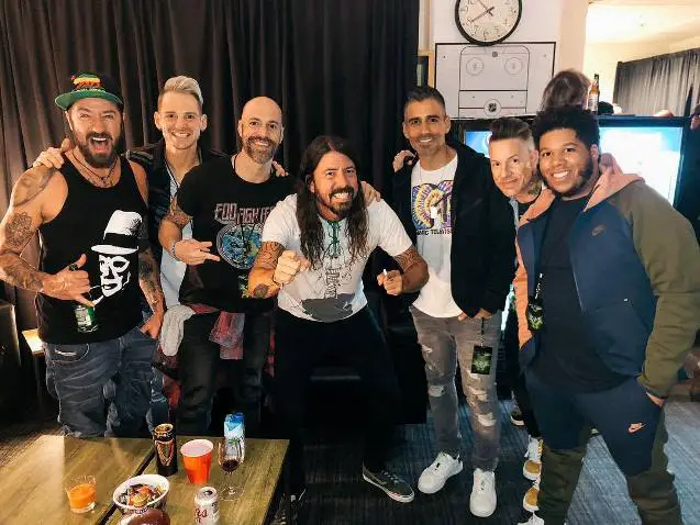 Chris Daughtry Dave Grohl