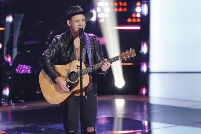 THE VOICE -- "Blind Auditions" Episode 1501 -- Pictured: Kameron Marlowe -- (Photo by: Tyler Golden/NBC)