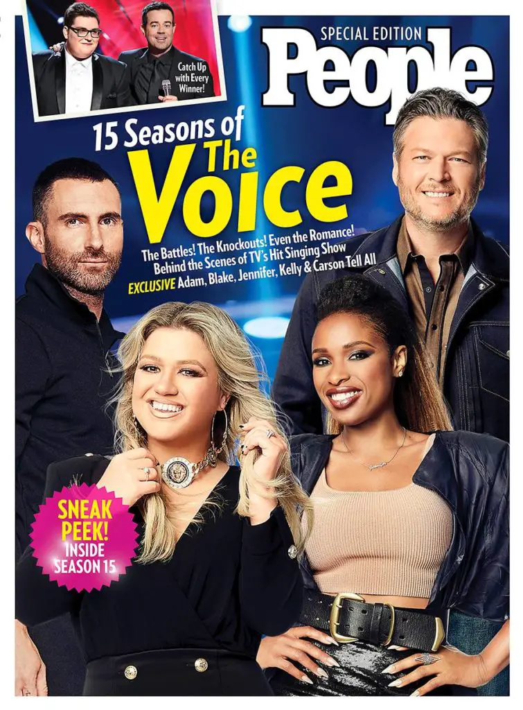 15 seasons of the Voice People book