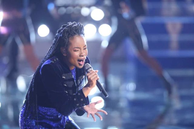 THE VOICE -- "Live Finale" Episode 1519A -- Pictured: Kennedy Holmes -- (Photo by: Tyler Golden/NBC)