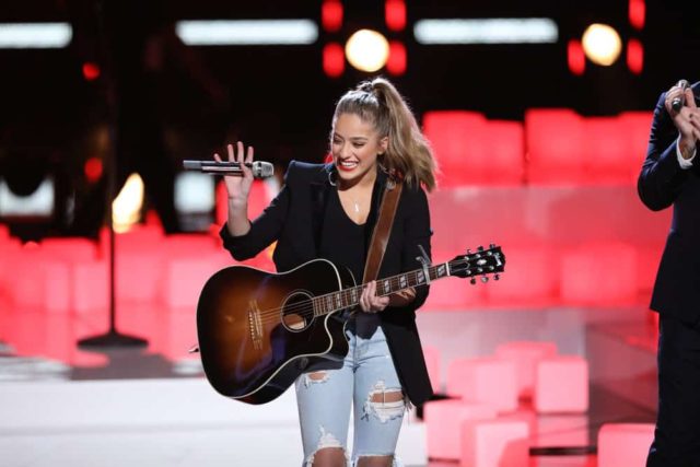 THE VOICE -- "Live Finale Results" Episode 1519B -- Pictured: Brynn Cartelli -- (Photo by: Tyler Golden/NBC)