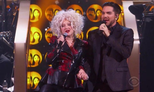 cyndi lauper adam lambert kennedy center honors