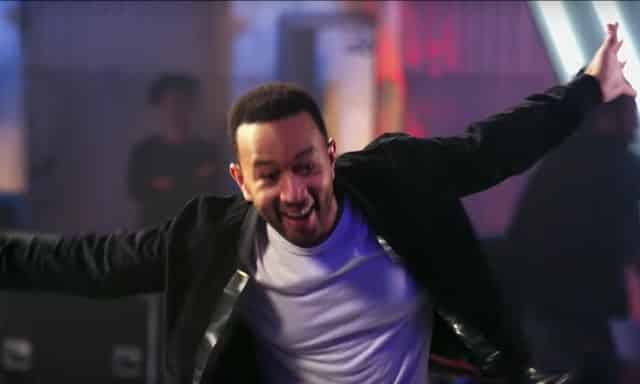 John Legend The Voice Giant Piano Promo