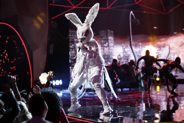 THE MASKED SINGER: Rabbit in the "New Masks on the Block" episode of THE MASKED SINGER airing Wednesday, Jan. 9 (9:00-10:00 PM ET/PT) on FOX. © 2019 FOX Broadcasting. CR: Michael Becker / FOX.