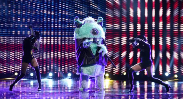 THE MASKED SINGER: Monster in the “Touchy Feely Clues” episode of THE MASKED SINGER airing Wednesday, Feb. 6 (9:00-10:00 PM ET/PT) on FOX. © 2019 FOX Broadcasting. CR: Michael Becker / FOX.