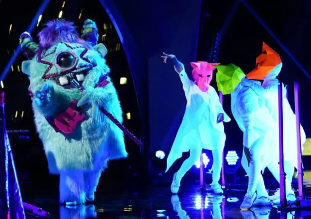 THE MASKED SINGER: Monster in the “All Together Now” episode of THE MASKED SINGER airing Wednesday, Feb. 13 (9:00-10:00 PM ET/PT) on FOX. © 2019 FOX Broadcasting. Cr: Michael Becker / FOX.