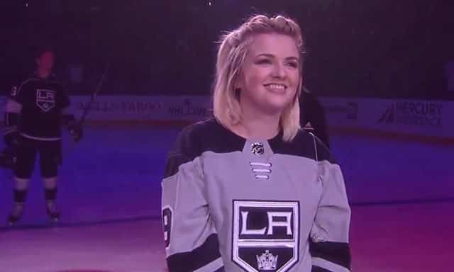 Maddie Poppe LA Kings Anthem