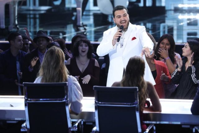 AMERICA'S GOT TALENT: THE CHAMPIONS -- "The Champions Five" Episode 105 -- Pictured: Sal Valentinetti -- (Photo by: Jordin Althaus/NBC)
