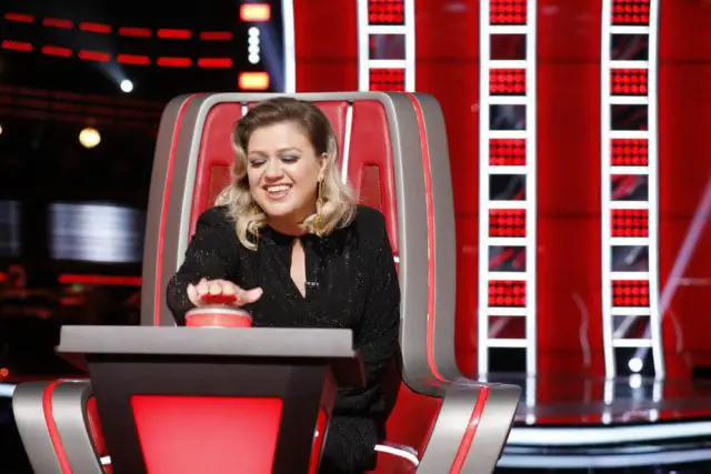 THE VOICE -- "Blind Auditions" Episode 1601 -- Pictured: Kelly Clarkson -- (Photo by: Trae Patton/NBC)