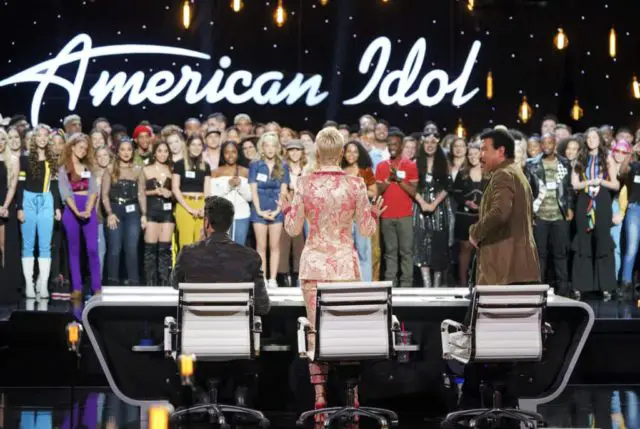 AMERICAN IDOL - "Hollywood Week" - "American Idol" heads to the heart of Los Angeles for its renowned Hollywood Week rounds, as the search for AmericaÕs next superstar continues on The ABC Television Network, SUNDAY, MARCH 24 (8:00-10:01 p.m. EDT), streaming and on demand. (ABC/Eric McCandless) LUKE BRYAN, KATY PERRY, LIONEL RICHIE