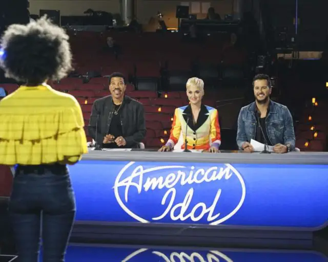 AMERICAN IDOL - "Hollywood Week" - "American Idol" contestants continue to vie for their chance at stardom while in the heart of Los Angeles, as the search for AmericaÕs next superstar continues on The ABC Television Network, SATURDAY, MARCH 30 (8:00 - 10:00 p.m. EDT), streaming and on demand. (ABC/Eric McCandless) LIONEL RICHIE, KATY PERRY, LUKE BRYAN