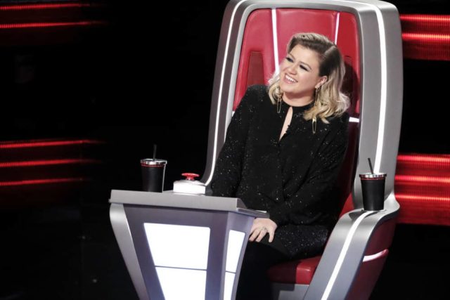 THE VOICE -- "Blind Auditions" Episode 1604 -- Pictured: Kelly Clarkson -- (Photo by: Trae Patton/NBC)