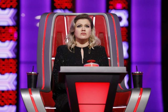 THE VOICE -- "Blind Auditions" Episode 1606 -- Pictured: Kelly Clarkson -- (Photo by: Trae Patton/NBC)