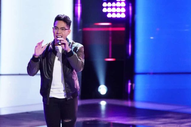 THE VOICE -- "Blind Auditions" -- Pictured: Jej Vinson -- (Photo by: Tyler Golden/NBC)