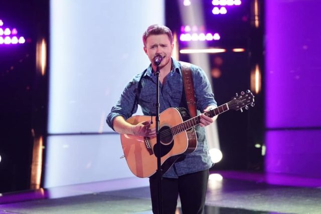 THE VOICE -- "Blind Auditions" Episode 1606 -- Pictured: Jackson Marlow -- (Photo by: Tyler Golden/NBC)