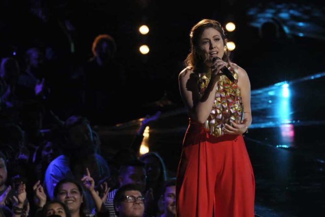 THE VOICE -- "Live Top 24" Episode 1613A -- Pictured: Maelyn Jarmon -- (Photo by: Trae Patton/NBC)