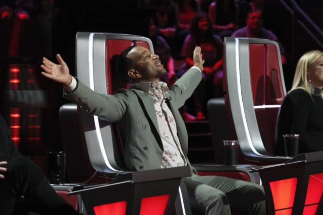 THE VOICE -- "Live Top 13" Episode 1614A -- Pictured: John Legend -- (Photo by: Trae Patton/NBC)