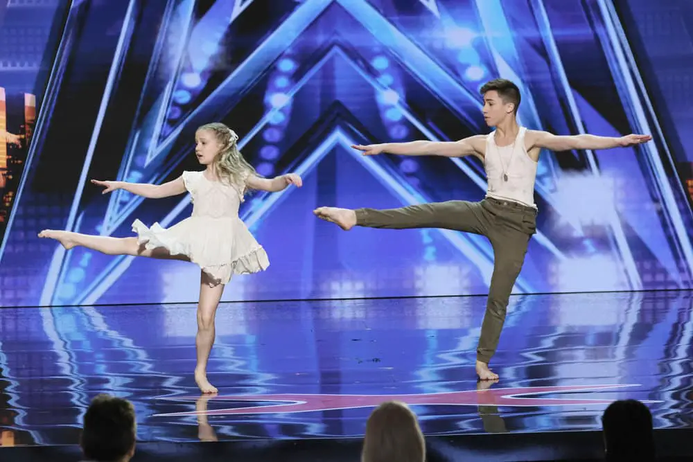 AMERICA'S GOT TALENT -- "Auditions 5" Episode 1405 -- Pictured: Izzy and Easton -- (Photo by: Trae Patton/NBC)