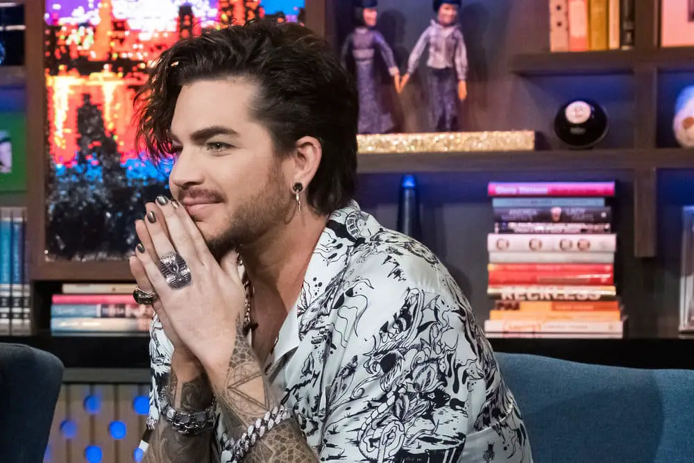 WATCH WHAT HAPPENS LIVE WITH ANDY COHEN -- Episode 16102 -- Pictured: Adam Lambert -- (Photo by: Charles Sykes/Bravo)